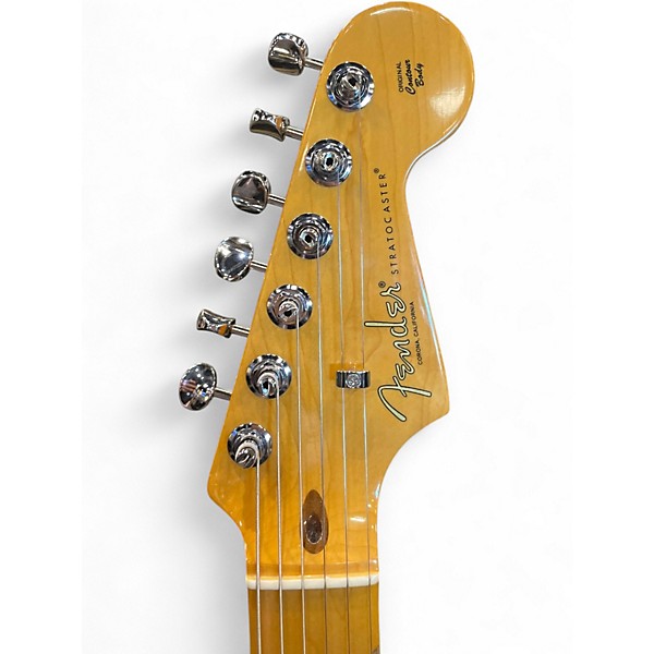 Used Fender American Professional II Stratocaster Mystic Surf Green Solid Body Electric Guitar