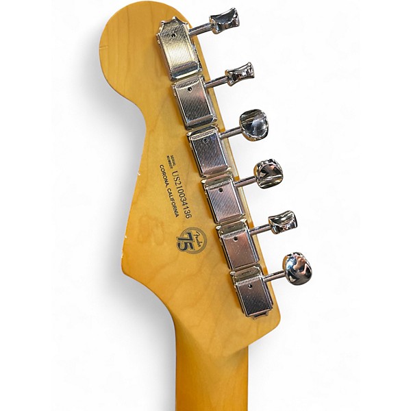 Used Fender American Professional II Stratocaster Mystic Surf Green Solid Body Electric Guitar