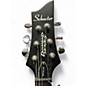 Used Schecter Guitar Research Diamond Series 006 Deluxe  Black Solid Body Electric Guitar