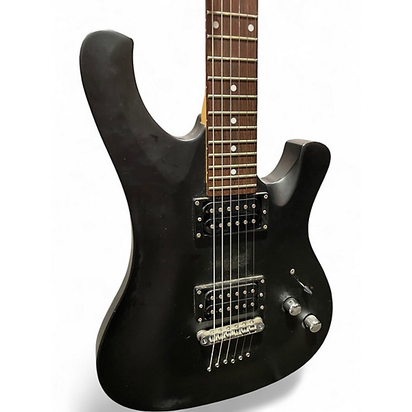 Used Schecter Guitar Research Diamond Series 006 Deluxe  Black Solid Body Electric Guitar