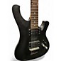 Used Schecter Guitar Research Diamond Series 006 Deluxe  Black Solid Body Electric Guitar