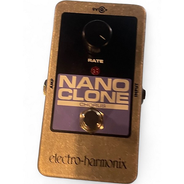 Used Electro-Harmonix Nano Clone Chorus Effect Pedal