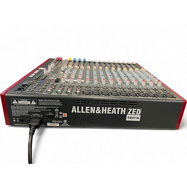Used Allen & Heath ZED16FX Unpowered Mixer