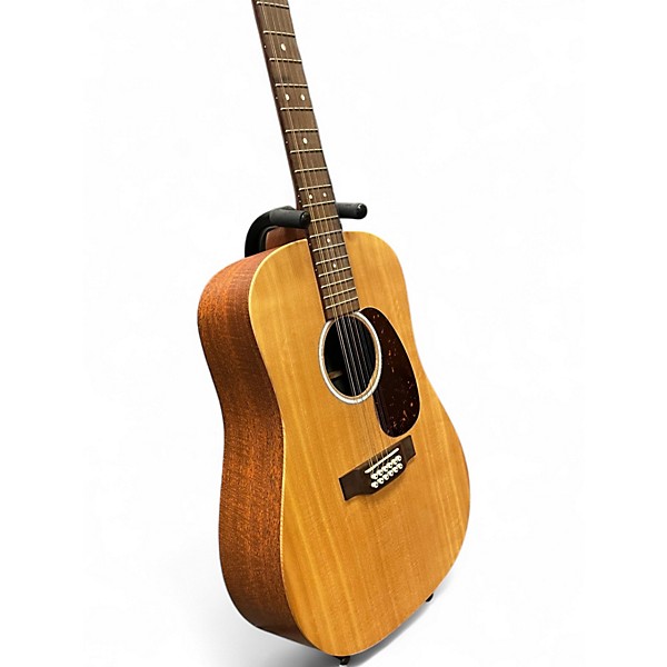 Used Martin DX2 Natural 12 String Acoustic Electric Guitar