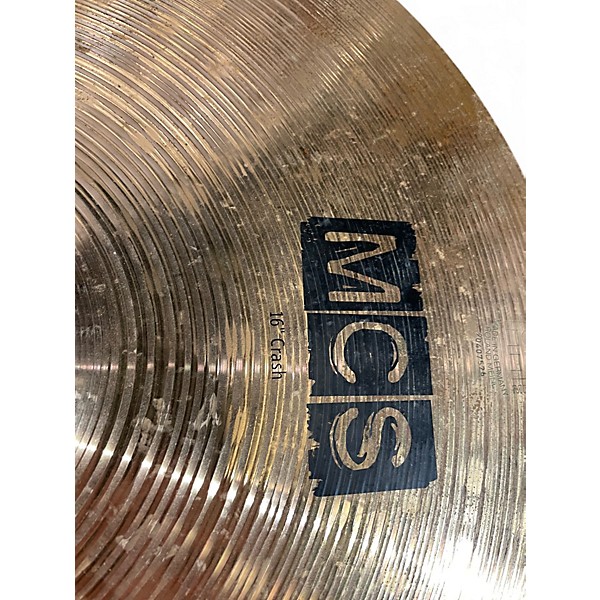 Used MEINL 16in MCS Crash Cymbal