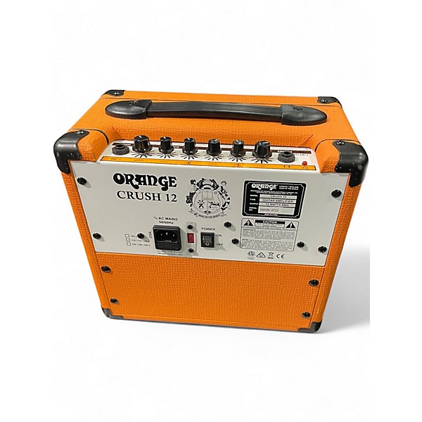 Used Orange Amplifiers Crush 12 Guitar Combo Amp