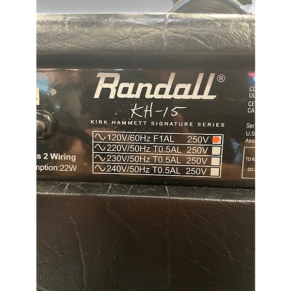 Used Randall KH15 Guitar Combo Amp
