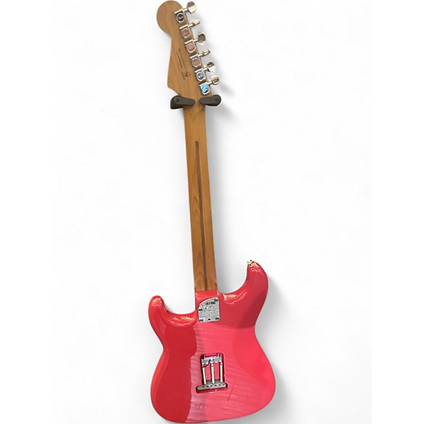 Used 2024 Fender American Professional II Stratocaster Fiesta Red Solid Body Electric Guitar