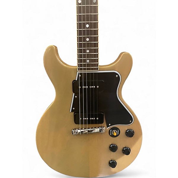 Used 2025 Epiphone Inspired By Gibson Custom 1960 Les Paul Special Double Cut TV Yellow Solid Body Electric Guitar