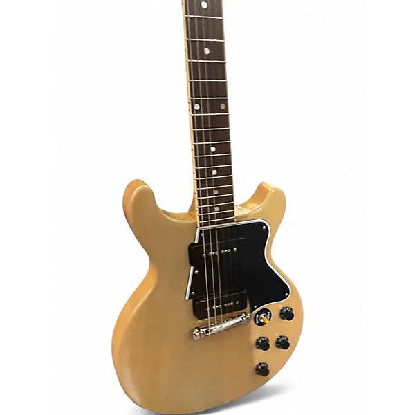 Used 2025 Epiphone Inspired By Gibson Custom 1960 Les Paul Special Double Cut TV Yellow Solid Body Electric Guitar