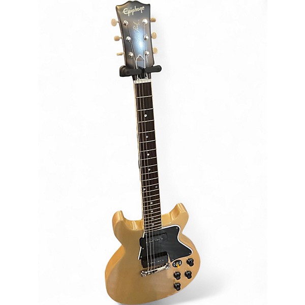 Used 2025 Epiphone Inspired By Gibson Custom 1960 Les Paul Special Double Cut TV Yellow Solid Body Electric Guitar