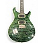Used PRS SE Custom 24 Teal Black Solid Body Electric Guitar