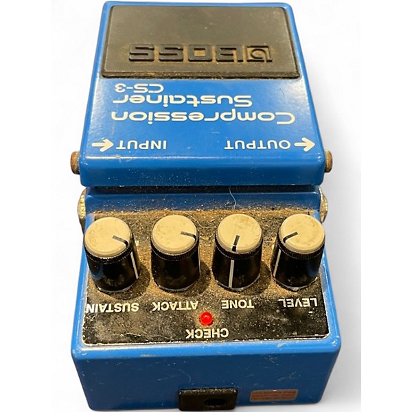 Used BOSS CS3 Compressor Sustainer Effect Pedal