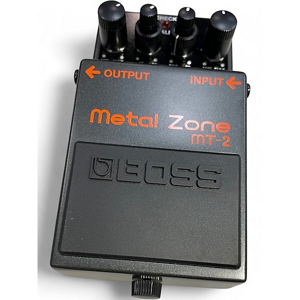 Used BOSS MT2 Metal Zone Distortion Effect Pedal