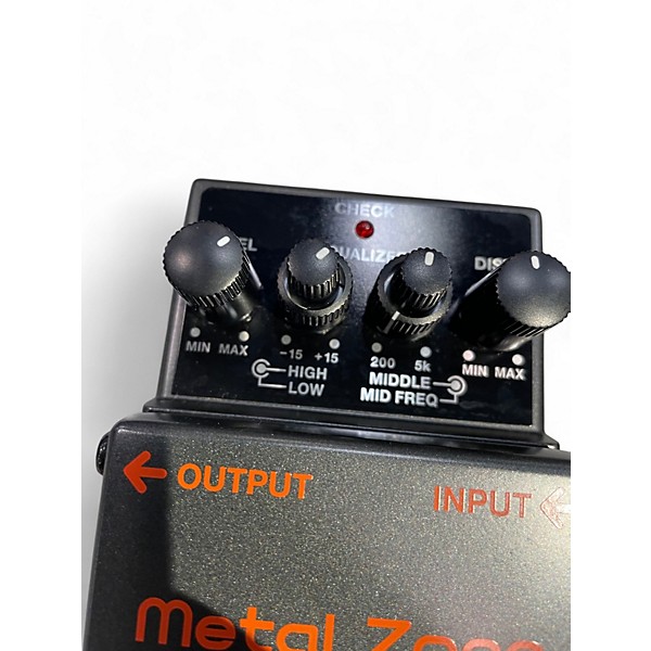 Used BOSS MT2 Metal Zone Distortion Effect Pedal
