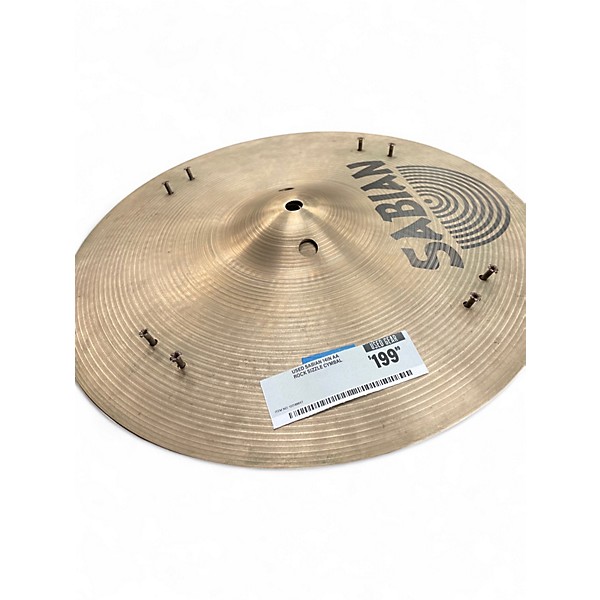 Used SABIAN 14in AA Rock Sizzle Cymbal