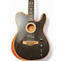 Used 2020 Fender American Acoustasonic Telecaster Black Acoustic Electric Guitar