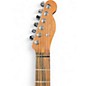 Used 2020 Fender American Acoustasonic Telecaster Black Acoustic Electric Guitar