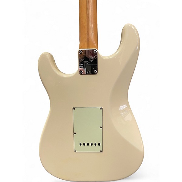 Vintage 1995 Fender 60th Anniversary Stratocaster Olympic White Solid Body Electric Guitar