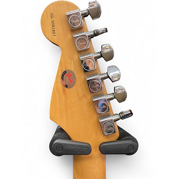 Vintage 1995 Fender 60th Anniversary Stratocaster Olympic White Solid Body Electric Guitar