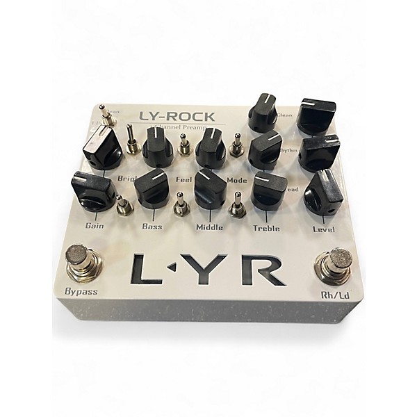 Used Ly Rock 3 CHANNEL PREAMP Effect Pedal