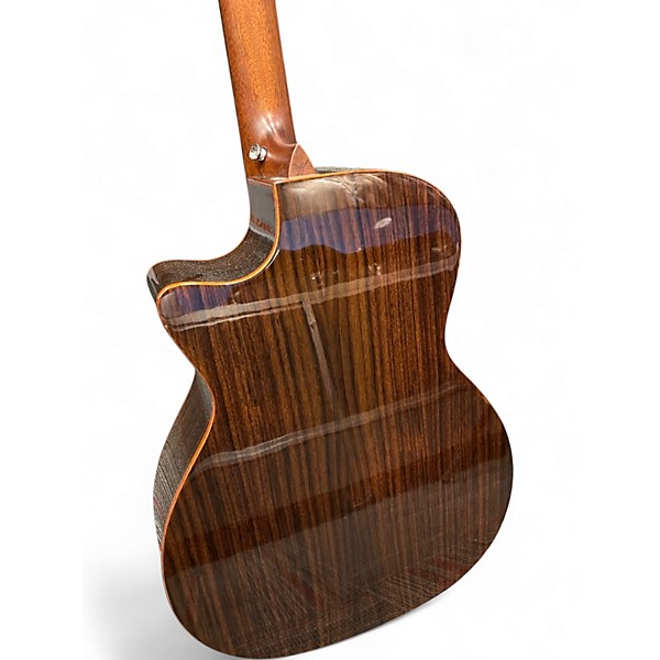 Used Washburn WCG22SCE Natural Acoustic Electric Guitar