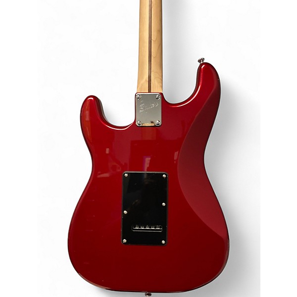 Used 2020s Squire STRATOCASTER  BULLETT HSS Red Solid Body Electric Guitar