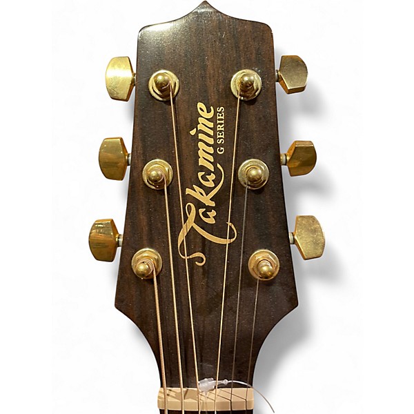 Used Takamine G340SC Natural Acoustic Guitar