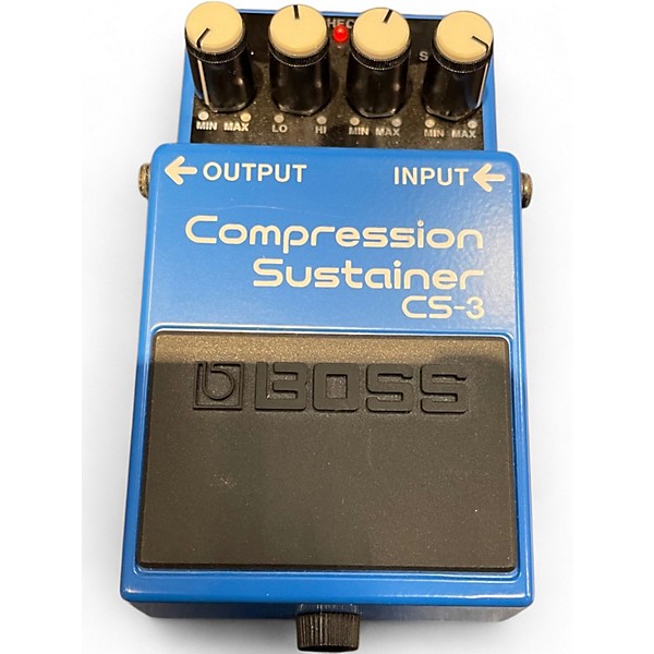 Used BOSS CS3 Compressor Sustainer Effect Pedal
