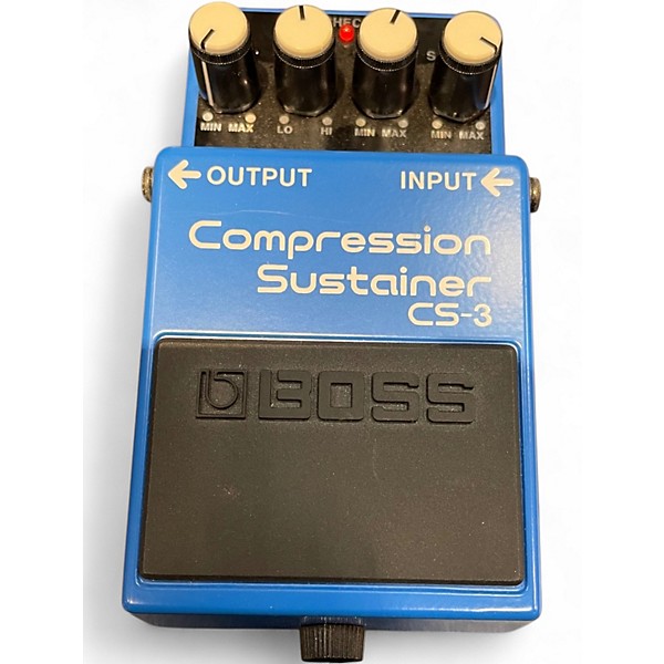Used BOSS CS3 Compressor Sustainer Effect Pedal