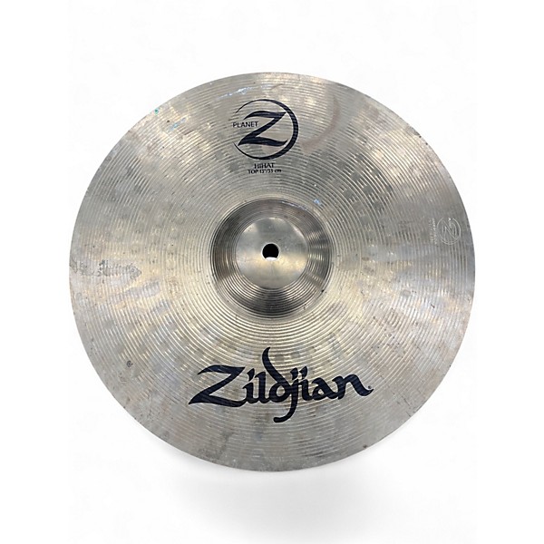 Used Zildjian 13in Planet Z Hi Hat Pair Cymbal