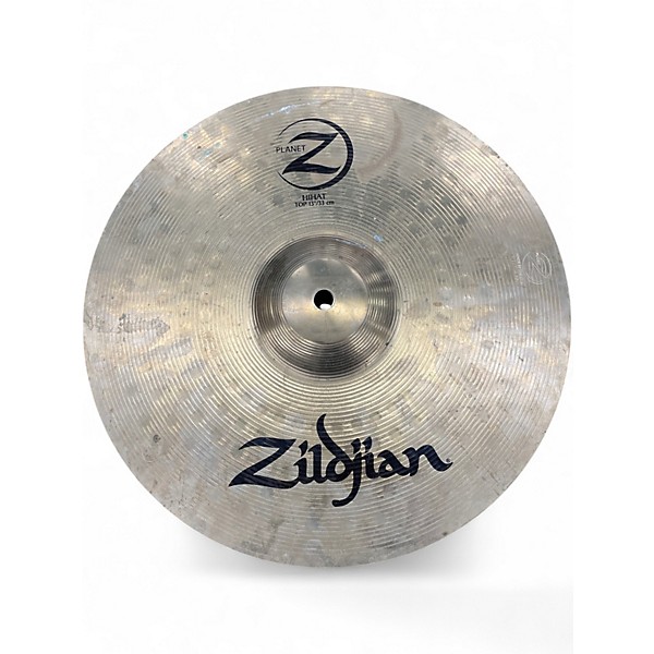 Used Zildjian 13in Planet Z Hi Hat Pair Cymbal