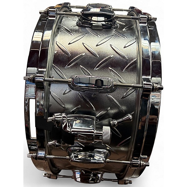 Used TAMA 14in Lars Ulrich Signature Snare Drum  steel Drum