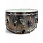 Used TAMA 14in Lars Ulrich Signature Snare Drum  steel Drum