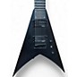 Used Jackson King V JS22 Black Solid Body Electric Guitar