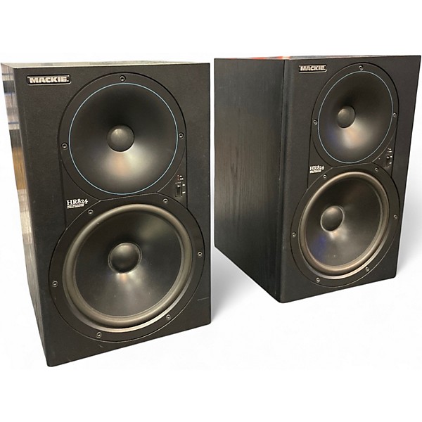 Used Mackie HR824 Pair Powered Monitor