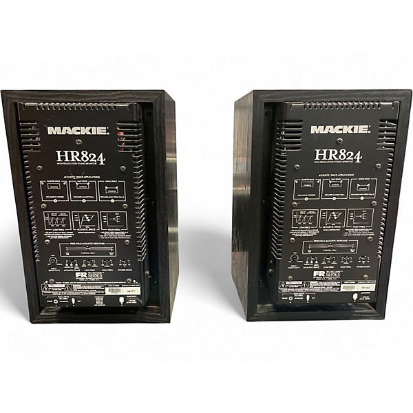 Used Mackie HR824 Pair Powered Monitor