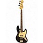 Used Squier Affinity Jazz Bass Black Electric Bass Guitar thumbnail