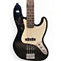 Used Squier Affinity Jazz Bass Black Electric Bass Guitar