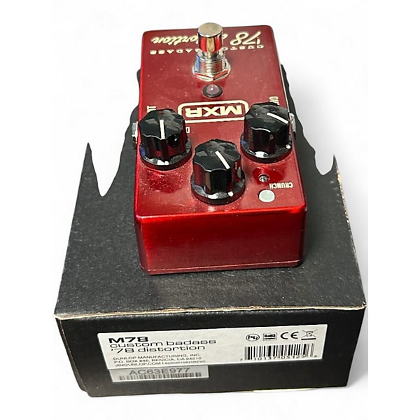Used MXR M78 1978 Custom Badass Distortion Effect Pedal