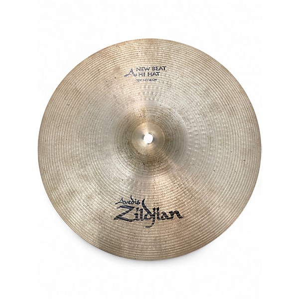 Used Zildjian 14in A NEW BEAT HI HAT PAIR Cymbal