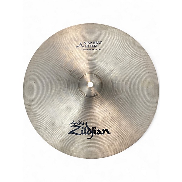 Used Zildjian 14in A NEW BEAT HI HAT PAIR Cymbal