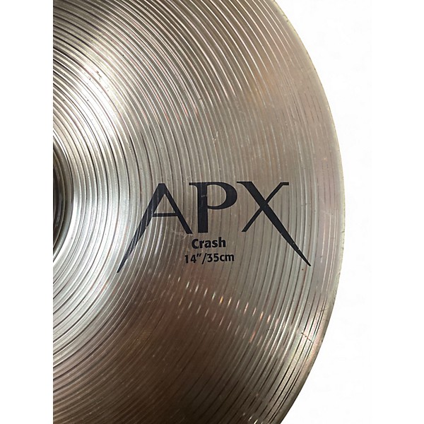 Used SABIAN 14in APX Crash Cymbal