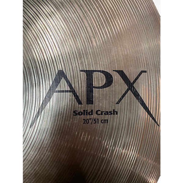 Used SABIAN 20in APX SOLID CRASH Cymbal