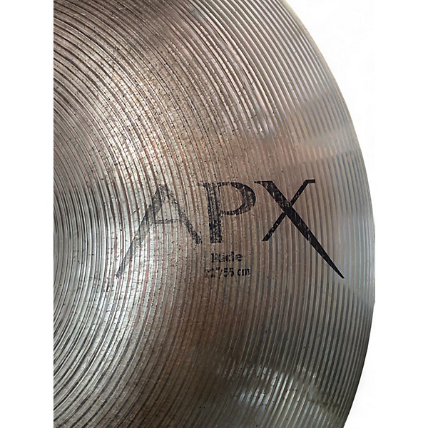 Used SABIAN 22in APX RIDE Cymbal