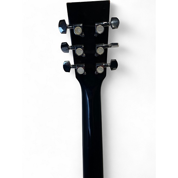 Used 2006 Esteban BLACK SILVER CUTWAY Black Acoustic Electric Guitar