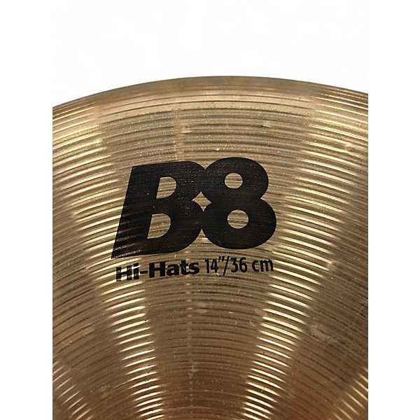Used SABIAN 14in B8 Hi Hat Pair Cymbal
