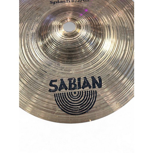Used SABIAN 8in B8 Splash Cymbal