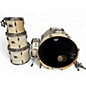 Used Pearl 5 Piece EXPORT SERIES OYSTER WHITE Drum Kit thumbnail