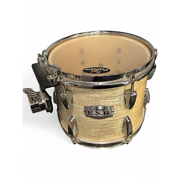Used Pearl 5 Piece EXPORT SERIES OYSTER WHITE Drum Kit